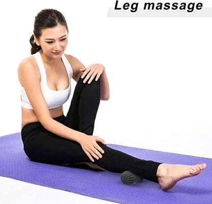 Ultimate Peanut Massage Ball: Double Lacrosse Roller for Deep Tissue Relief in Back, Neck, Shoulders, and More!