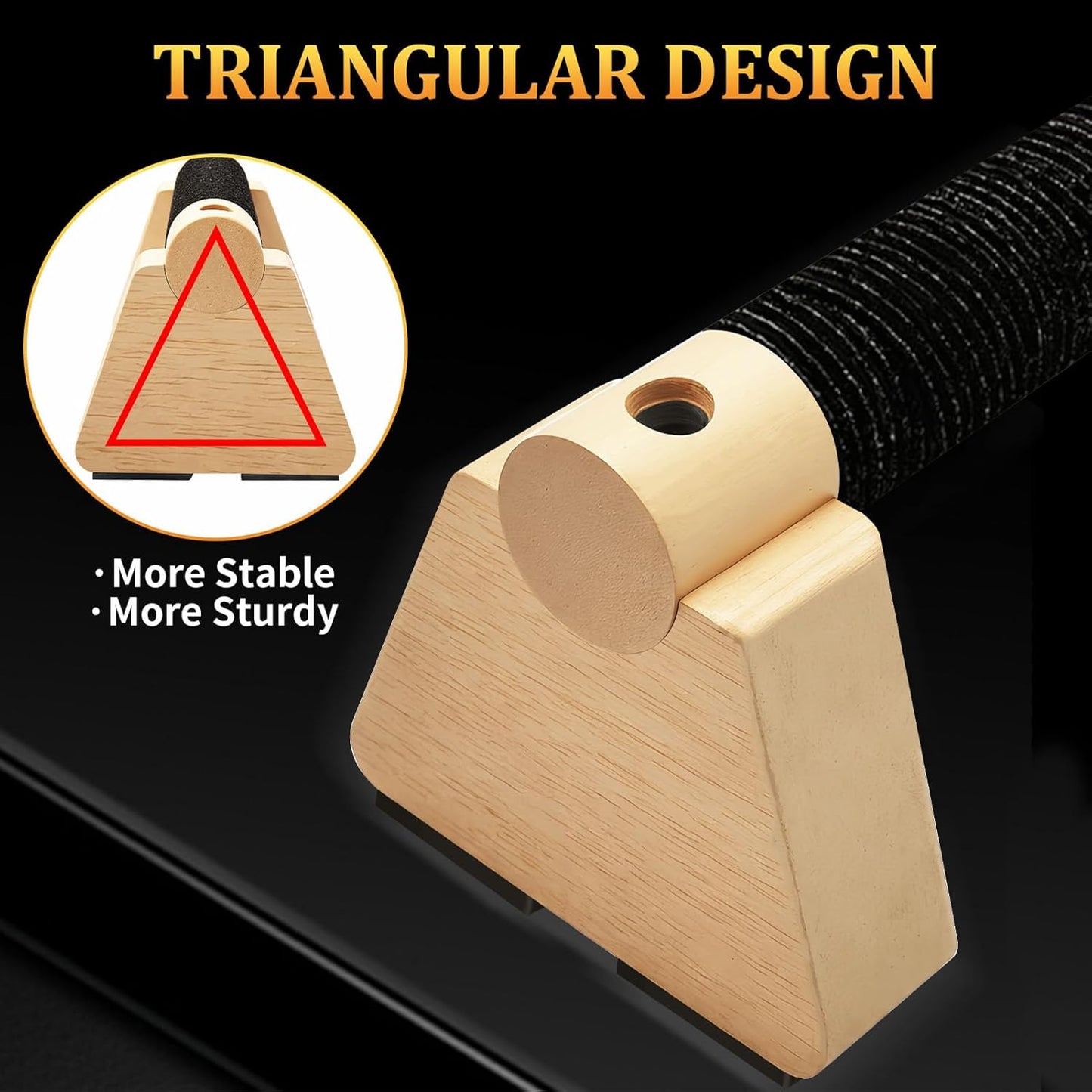 Elevate Your Workout with Premium Wooden Parallettes Bars - The Ultimate Push Up and Handstand Training Equipment for Strength and Stability